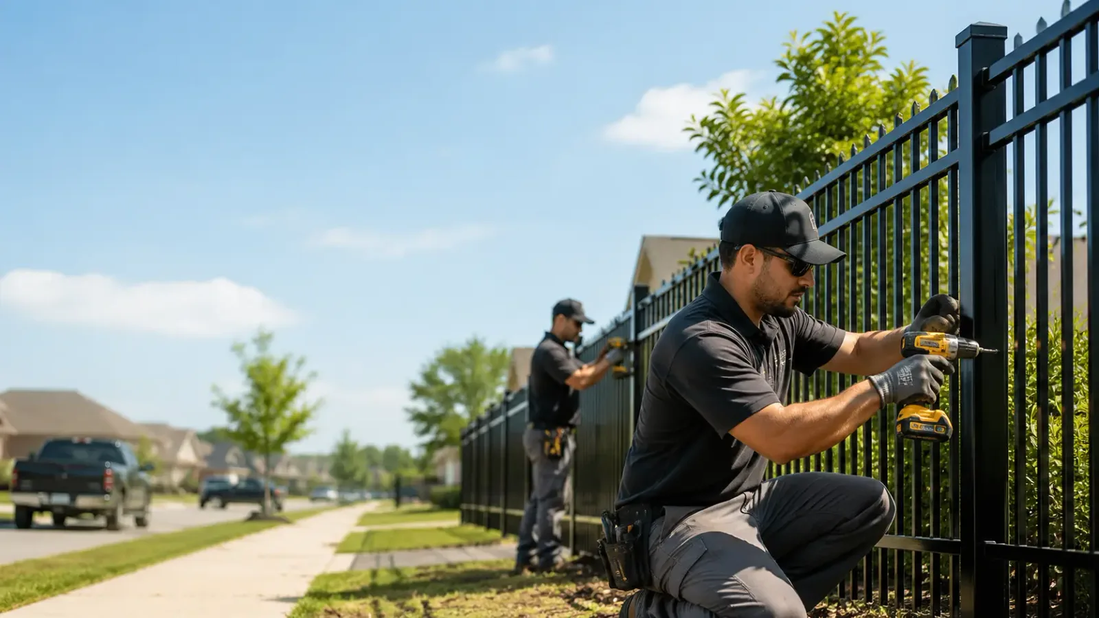 Metal Fence Installation in Webb City, MO